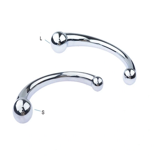 Steel Hook 5858 Elegant Double Anal Ended Stainless 1008